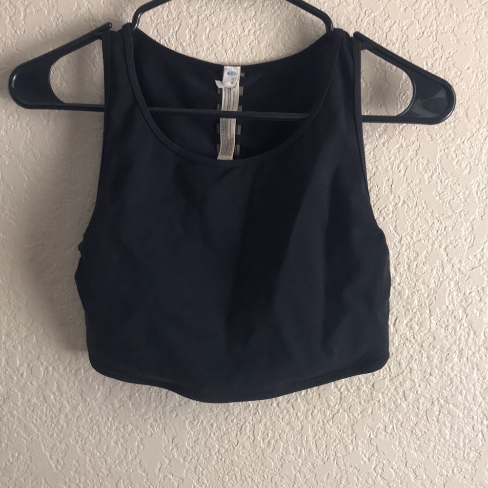 Fp movement bra with cool band detailing on back